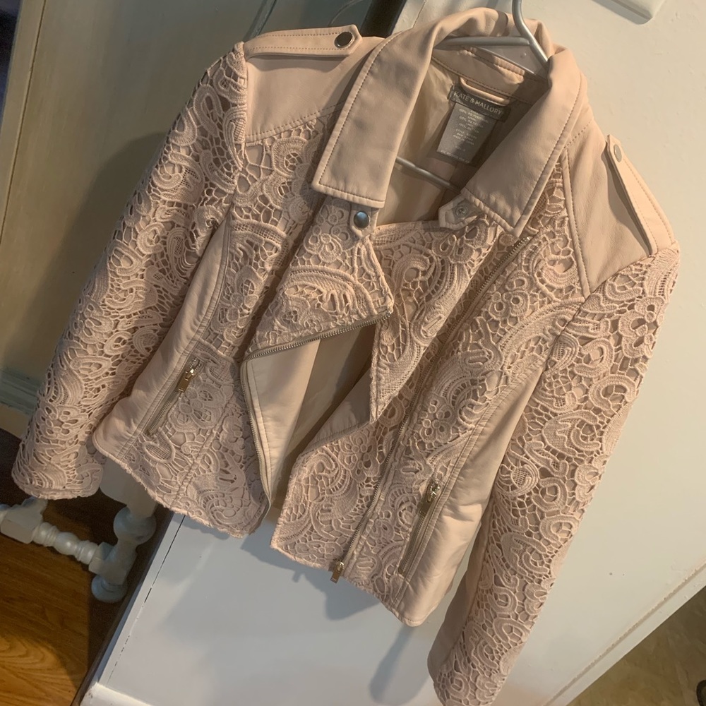 Dress up leather jacket